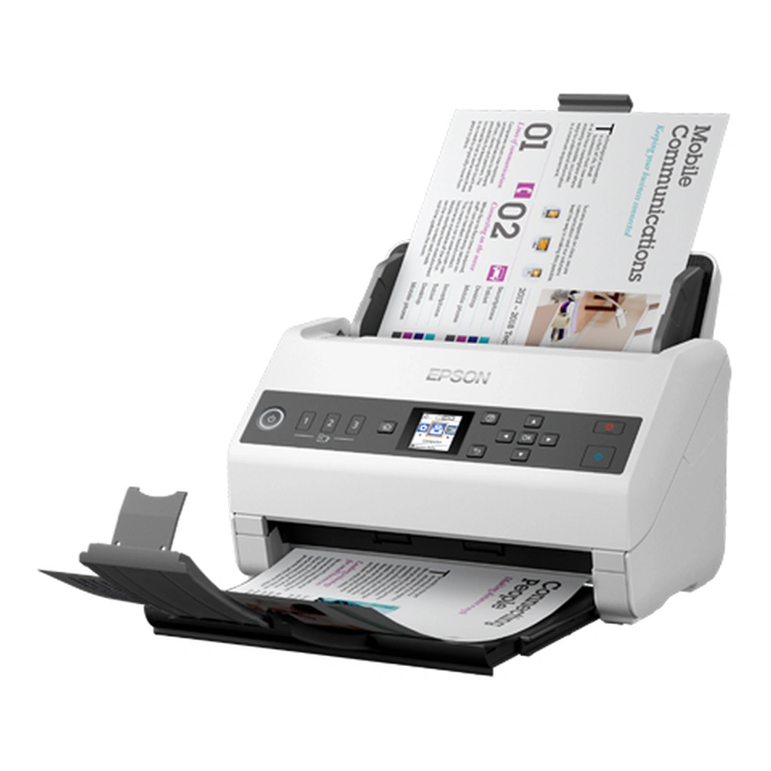 Skaner dokumentów Epson DS-730N / 40 str./min / ADF 100 ark. / duplex / USB / Ethernet