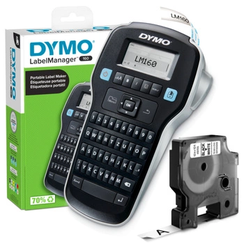 Drukarka etykiet DYMO LabelManager LM 160 180 DPI szer. do 12 mm S0946320